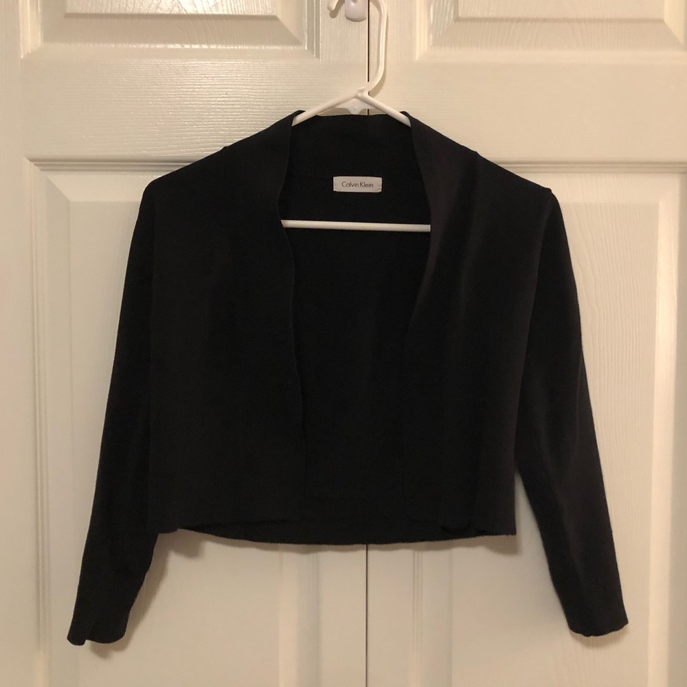 Calvin Klein Elegant Black Jacket Blazer